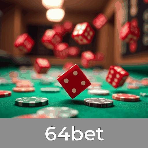 64bet: Caça-Níqueis - Jackpots Gigantes, Jogos de Mesa - Estratégia Máxima, Dealer ao Vivo - Experiência Imersiva